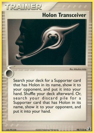 Holon Transceiver 098/113 Delta Species - Uncommon