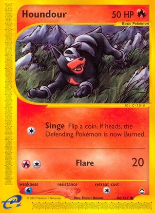 Houndour (86) 086/147 Aquapolis - Common