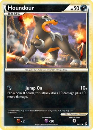 Houndour 059/95 Call of Legends - Common