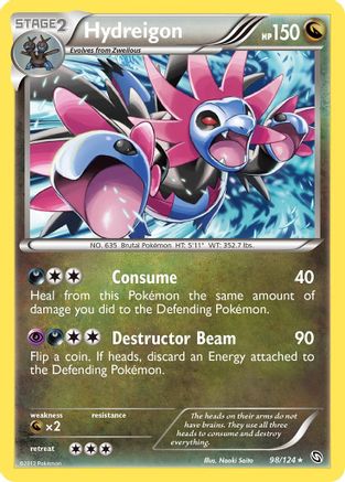 Hydreigon (98) 098 Dragons Exalted - Rare