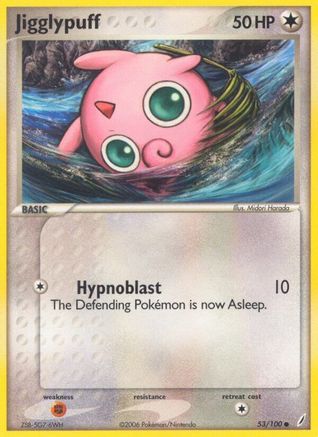 Jigglypuff 053/100 Crystal Guardians - Common