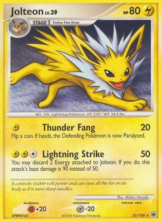 Jolteon 023/100 Majestic Dawn - Rare
