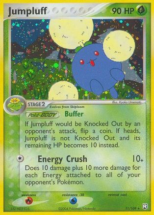 Jumpluff 011/109 - Holofoil Team Rocket Returns - Holo Rare