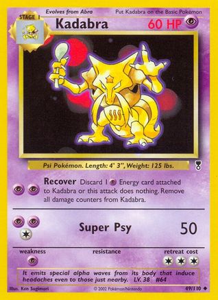 Kadabra 049 Legendary Collection - Uncommon