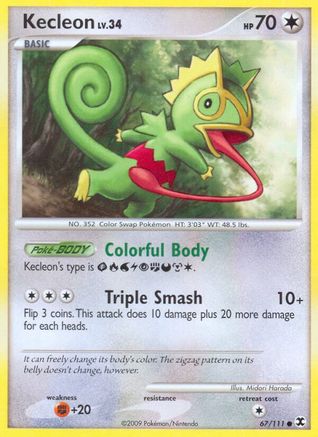 Kecleon 067/111 Rising Rivals - Common