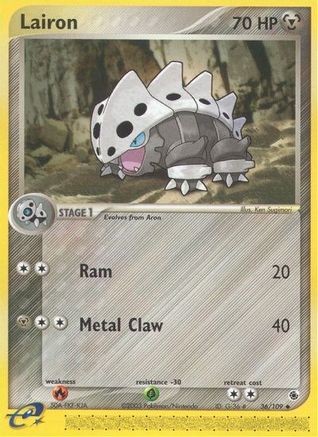 Lairon 036/109 Ruby and Sapphire - Uncommon
