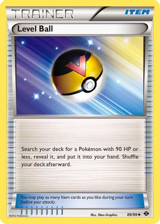 Level Ball 089/99 - Reverse Holofoil Next Destinies - Uncommon