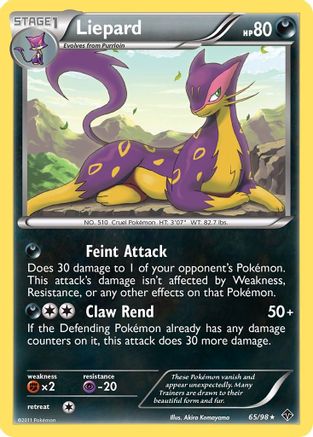 Liepard 065 Emerging Powers - Rare