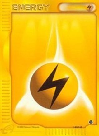 Lightning Energy 163/165 - Reverse Holofoil Expedition - Common