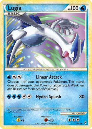 Lugia 015 - Reverse Holofoil Call of Legends - Holo Rare