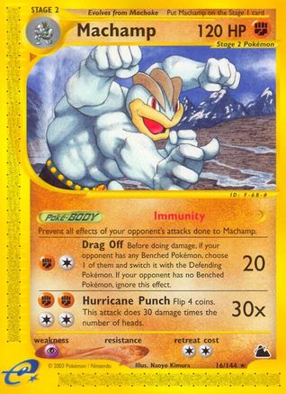 Machamp (16) 016 Skyridge - Rare