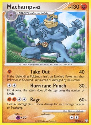 Machamp 020 Stormfront - Rare