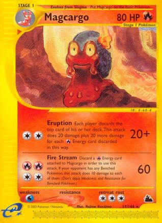 Magcargo (17) 017 Skyridge - Rare