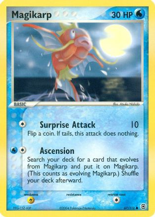 Magikarp 067/112 FireRed & LeafGreen - Common