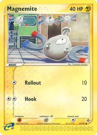 Magnemite 061/97 Dragon - Common