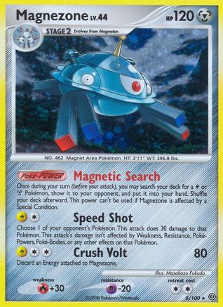 Magnezone (5) 005/100 - Holofoil Stormfront - Holo Rare