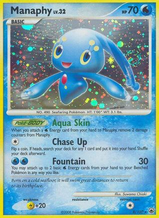 Manaphy 008 - Holofoil Majestic Dawn - Holo Rare