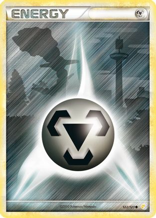Metal Energy (Basic) 122/123 - Reverse Holofoil HeartGold SoulSilver - Common