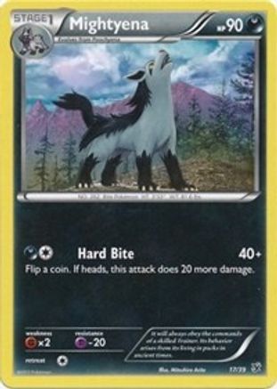 Mightyena 017 Kalos Starter Set - Common
