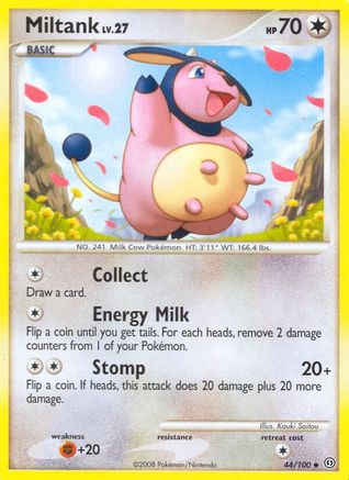 Miltank 044 - Reverse Holofoil Stormfront - Uncommon