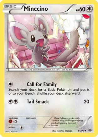 Minccino 084/99 Next Destinies - Uncommon
