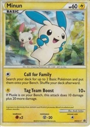Minun HGSS17 - Holofoil HGSS Promos - Promo
