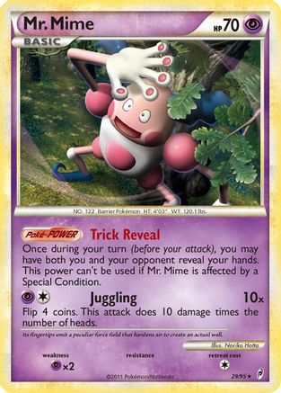 Mr. Mime 029 Call of Legends - Rare