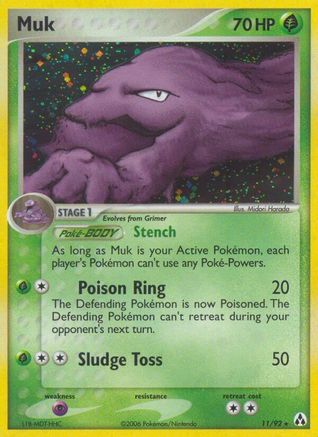 Muk 011 - Reverse Holofoil Legend Maker - Holo Rare