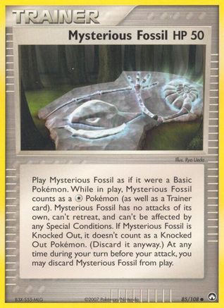 Mysterious Fossil 085 Power Keepers - Common