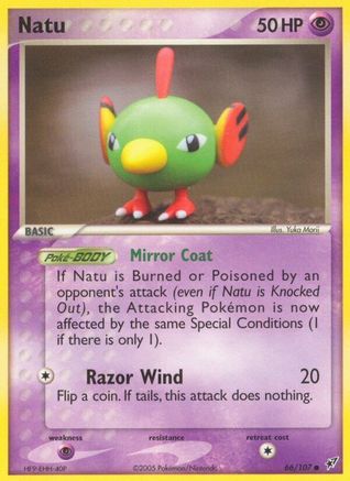 Natu 066/107 - Reverse Holofoil Deoxys - Common