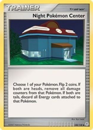 Night Pokemon Center 108 Diamond and Pearl - Uncommon