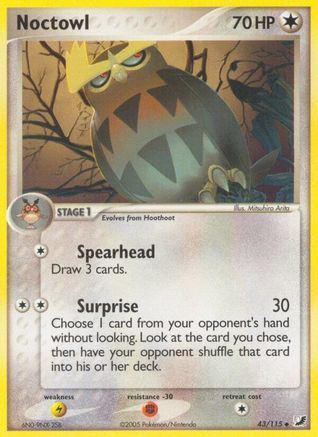 Noctowl 043 Unseen Forces - Uncommon