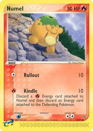 Numel 070/97 - Reverse Holofoil Dragon - Common