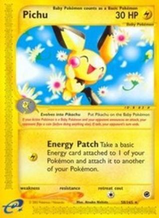 Pichu (58) 058 Expedition - Rare
