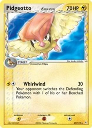 Pidgeotto (Delta Species) 049 Holon Phantoms - Uncommon