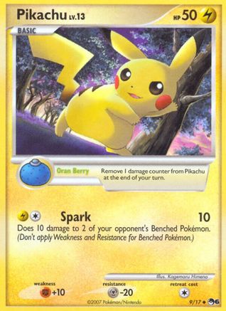 Pikachu 009 POP Series 6 - Common