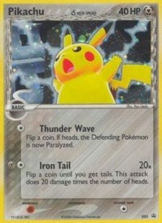 Pikachu (Delta Species) 035/40 - Holofoil Nintendo Promos - Promo