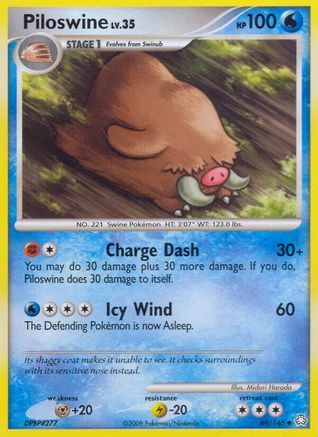 Piloswine 069 Legends Awakened - Uncommon