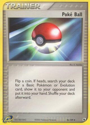 Poke Ball 086 Ruby and Sapphire - Uncommon