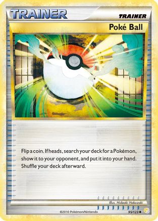 Poke Ball 095/123 - Reverse Holofoil HeartGold SoulSilver - Uncommon
