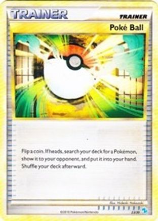 Poke Ball (Gyarados) 023 HGSS Trainer Kit Gyarados & Raichu - Common