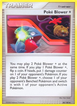 Poke Blower + 088/100 Stormfront - Uncommon