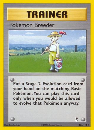 Pokemon Breeder 102 Legendary Collection - Rare