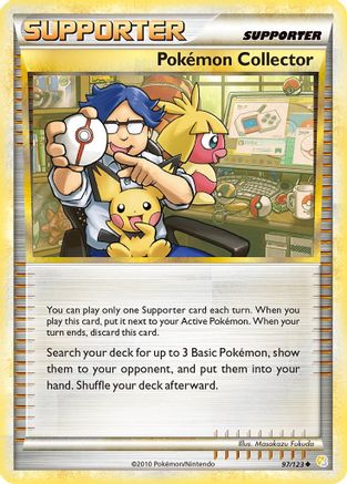 Pokemon Collector 097/123 - Reverse Holofoil HeartGold SoulSilver - Uncommon