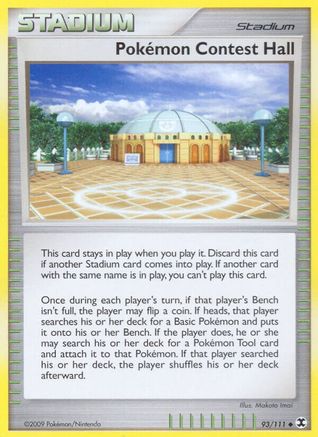 Pokemon Contest Hall 093 Rising Rivals - Uncommon