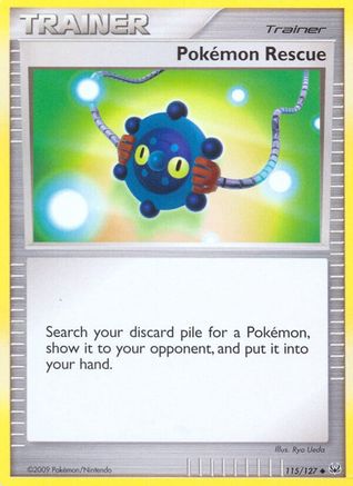 Pokemon Rescue 115 Platinum - Uncommon