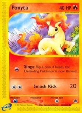 Ponyta 126/165 Expedition - Common