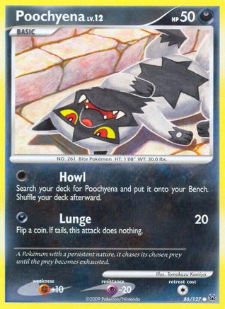 Poochyena 086/127 Platinum - Common