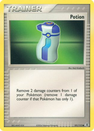 Potion 101 - Reverse Holofoil FireRed & LeafGreen - Common