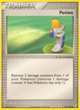 Potion 087/100 - Reverse Holofoil Crystal Guardians - Common